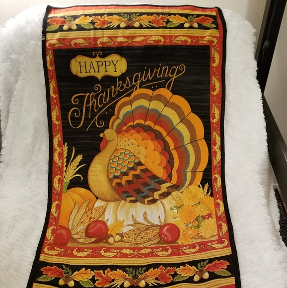 Thanksgiving Chair Throw - Picture 3 of 7